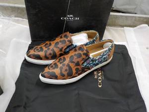lot 51 image: New Coach Wild Beast NappaNap BrownMist size 10M Shoes