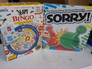 lot 211 image: Sorry and I Spy Bingo...
