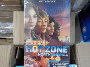 lot 221 image: 6 Matt Leacock Pandemic Hot Zone Games