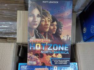 lot 222 image: 6 Matt Leacock Pandemic Hot Zone Games