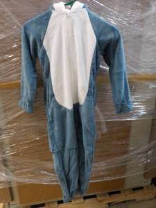 lot 253 image: Alexander Del Rossa Fuzzy Soft PJs Childrens size Large