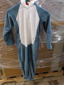 lot 255 image: Alexander Del Rossa Fuzzy Soft PJs Childrens size Large