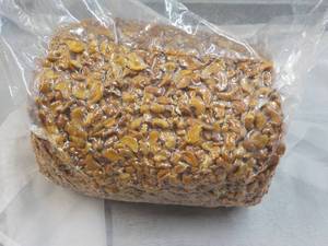 lot 272 image: 12 12 lb. Bag Honey Roasted Cashews Halves and Pieces