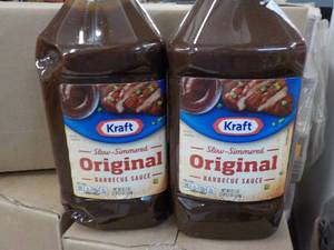 lot 309 image: 2 x 5 lb. 2.5 oz bottles Kraft Original Barbecue Sauce