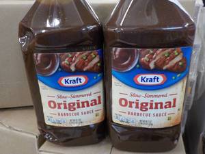 lot 310 image: 2 x 5 lb. 2.5 oz bottles Kraft Original Barbecue Sauce
