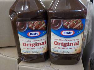 lot 311 image: 2 x 5 lb. 2.5 oz bottles Kraft Original Barbecue Sauce