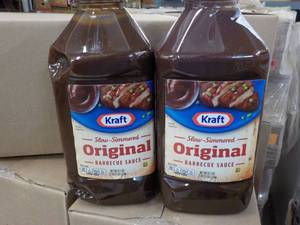 lot 312 image: 2 x 5 lb. 2.5 oz bottles Kraft Original Barbecue Sauce