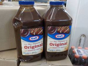 lot 313 image: 2 x 5 lb. 2.5 oz bottles Kraft Original Barbecue Sauce