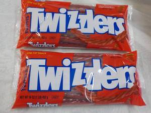 lot 339 image: 2 x 14oz. Bags twizzlers Strawberry...