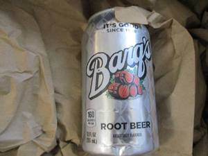 lot 102 image: Barqs Root Beer appx 20 cans...