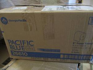 lot 105 image: Paper Towel Rolls, total 6...