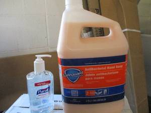 lot 106 image: Hand Soap and Sanitizer...
