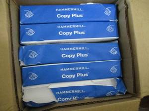 lot 109 image: Hammermill Copy Paper, 5000 sheets...