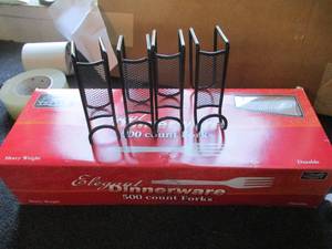 lot 120 image: Forks and Hangers...