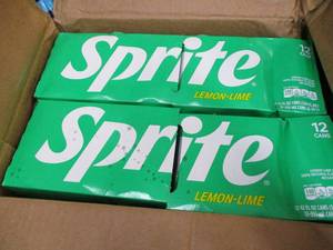 lot 141 image: Sprite 24 cans...