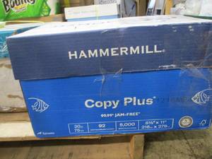 lot 151 image: Hammermill Copy Paper, 5000 sheets...