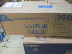 lot 164 image: Paper Towels total 6 rolls...