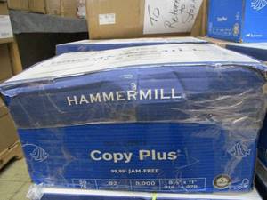 lot 170 image: Hammermill Copy Paper, 5000 sheets...