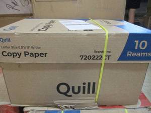 lot 176 image: Quill Copy Paper, 5000 sheets...