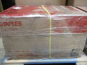 lot 178 image: Staples Copy Paper 5000 sheets...