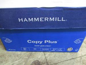 lot 181 image: Hammermill Copy Paper, 5000 sheets...