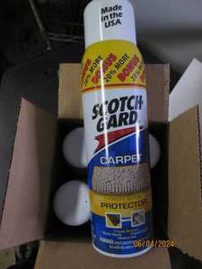 lot 9 image: A case of four 17oz Scotch gard carpet and rug protecter