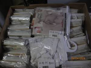 lot 24 image: box of maternity bras...