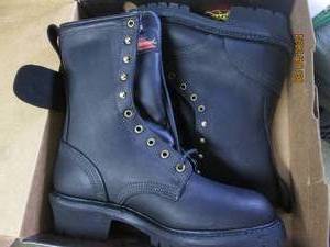 lot 53 image: thorogood wildland fire fighting boot size 9 m