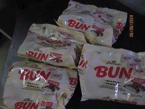 lot 96 image: 4 bags of pearsons bun maple vanilla 9 oz bags best buy date of 22024