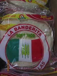 lot 101 image: case of 12 10 packs of la banderita flour tortillas best buy date of 1024