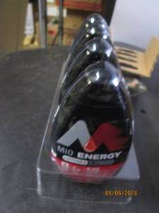 lot 148 image: 43.24 floz bottles of mio energy black cherry best buy datee of march 2024