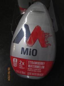 lot 149 image: 43.24 oz bottles of mio strawberry watermelon liquid water enhancer best buy date of march 2024