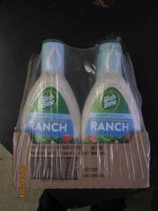 lot 162 image: case of 6 bottles of wish bone parmenson peppercorn ranch 15oz bottles best buy date of 32024