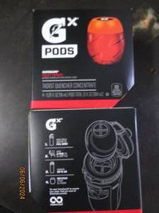 lot 169 image: 24 packs of gatorade g pods thirst quencher concentrate 43.25floz in each pack best buy date of may 2024 fruit punch