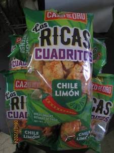 lot 184 image: 64 oz bags of las ricas chil limon wheat snacks best buy date of march 2024