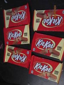 lot 188 image: 6 king sixe kit kat bars best buy date of 32024