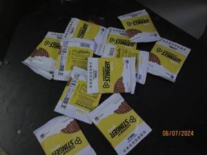 lot 227 image: 12 honey stinger waffles best buy date of november 2023