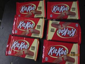 lot 231 image: 6 king size kit kat bars best buy date of 112023