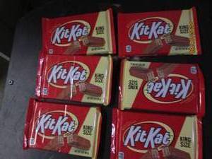 lot 232 image: 6 king size kit kat bars best buy date of 112023