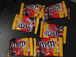 lot 234 image: 62.50 oz bags of m&ampms classic mix best buy date of 12024