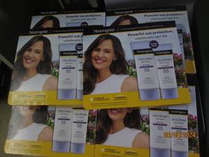 lot 314 image: 6 packages of 2 neutrogena ultra sheer dry touch sunsceen 55 spf