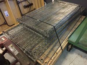 lot 68 image: Group NSF Wire Shelving - 3 Sizes