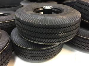 lot 111 image: Pair 4.103.50-4 Utility Wheels - Like New