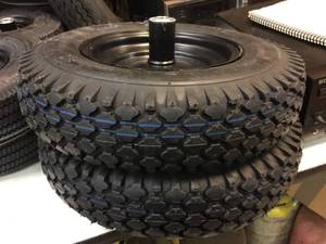 lot 117 image: Pair 4.804.00-8 Utility Wheels - Like New
