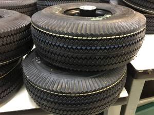 lot 119 image: Pair 4.103.50-4 Utility Wheels - Like New