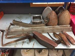 lot 144 image: Parts of an Old Car