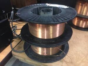 lot 157 image: 2 Partial Spools WELDCOTE Mig Wire ER70S-6