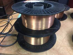 lot 158 image: 2 Partial Spools WELDCOTE Mig Wire ER70S-6