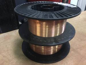 lot 160 image: 2 Partial Spools WELDCOTE Mig Wire ER70S-6
