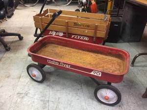 lot 175 image: 2 Radio Flyer Kids Wagons